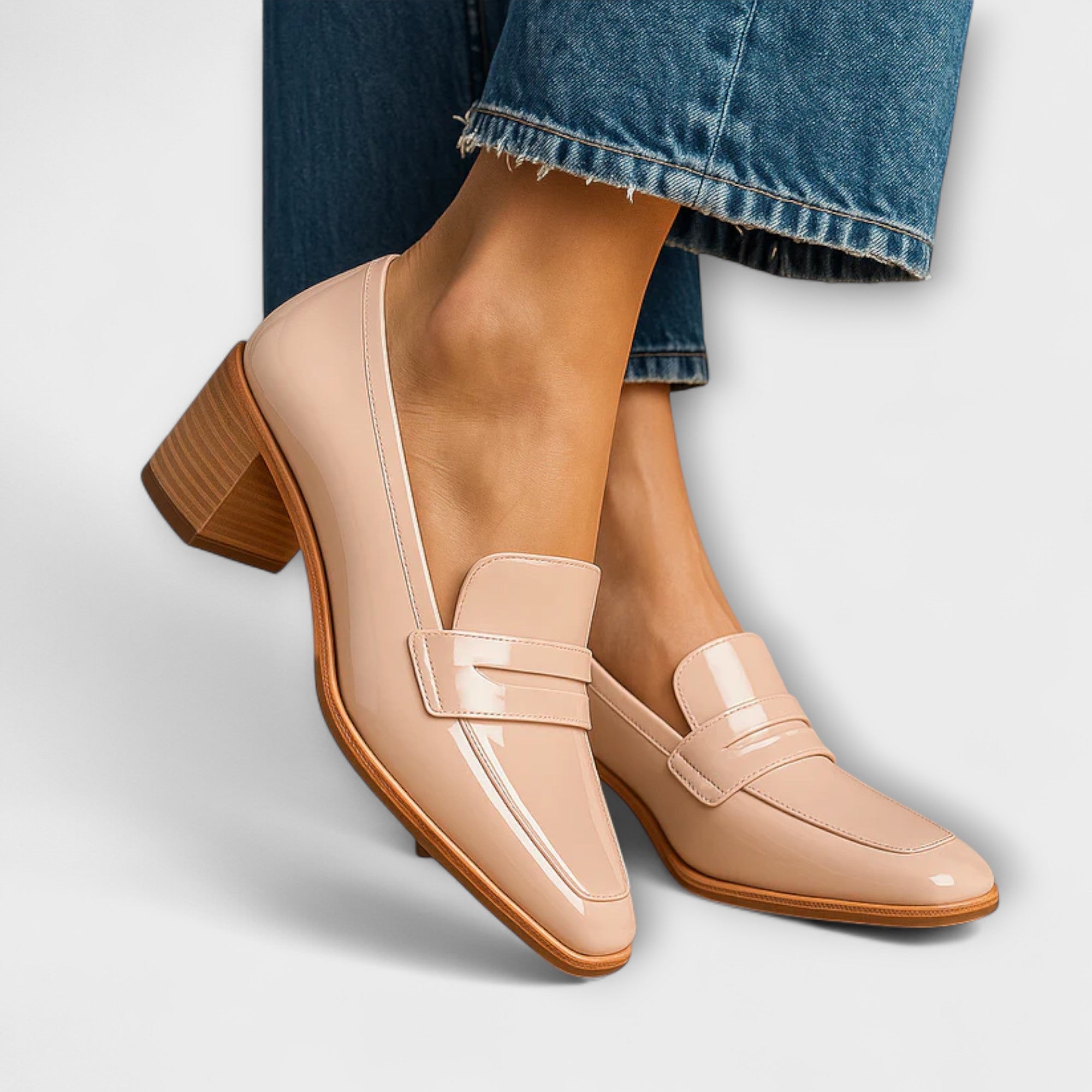 Brenda - Shiny Loafers