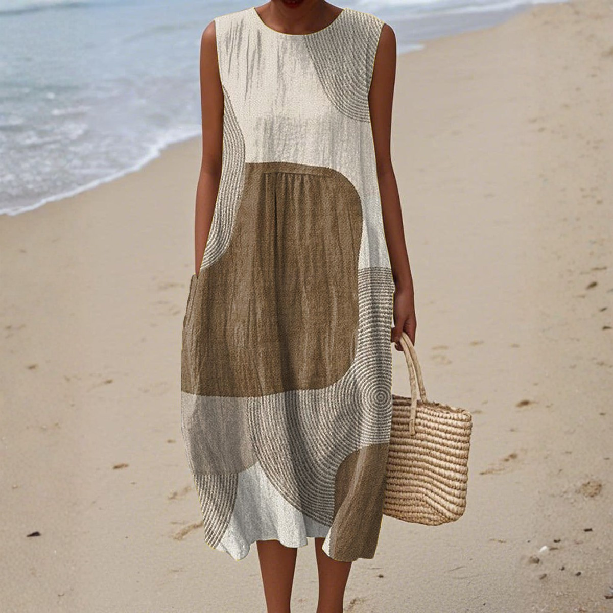 Irene - Abstract Summer Dress