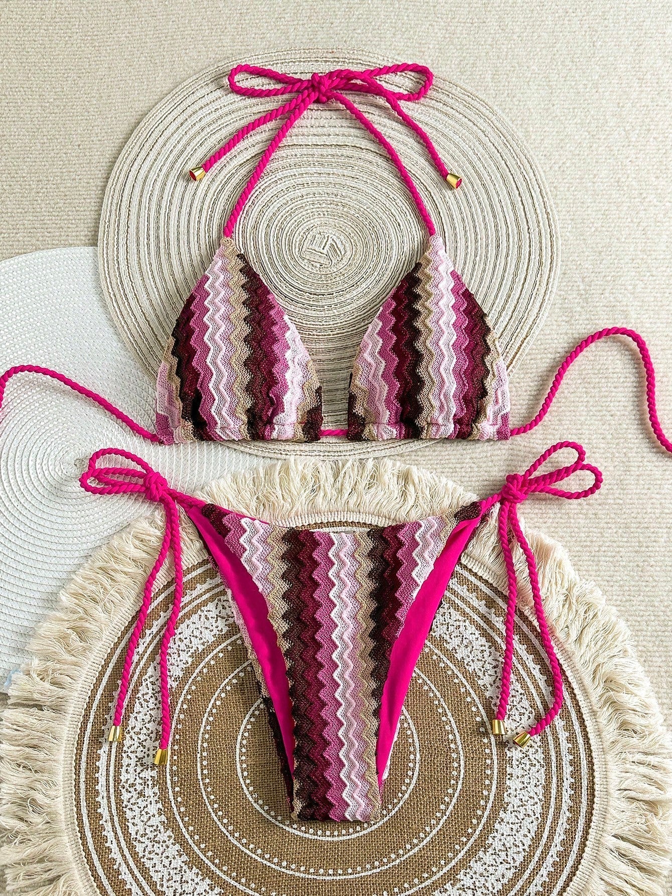 Grace | Crochet Look Triangle Bikini