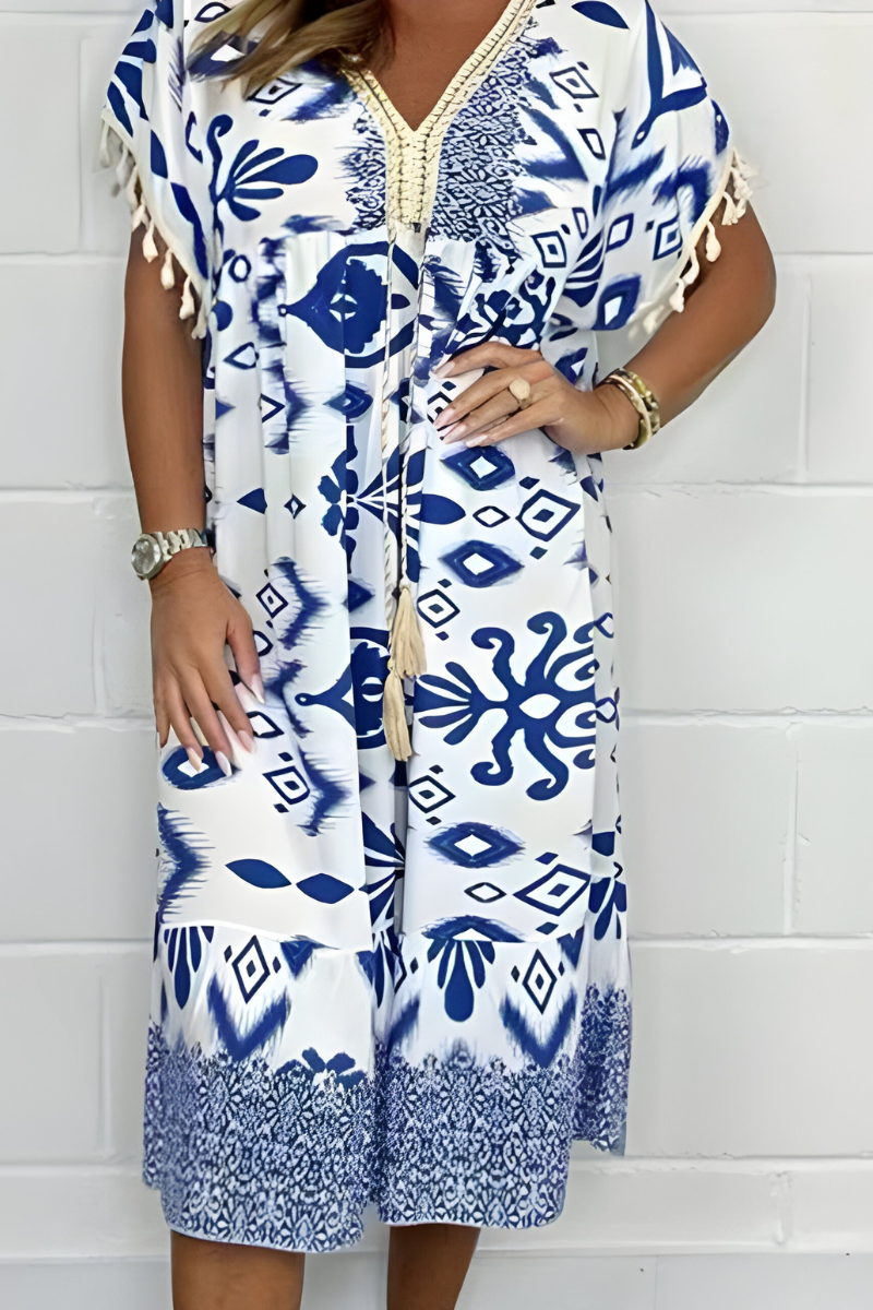 Elodie - Casual Comfortable Midi Dress