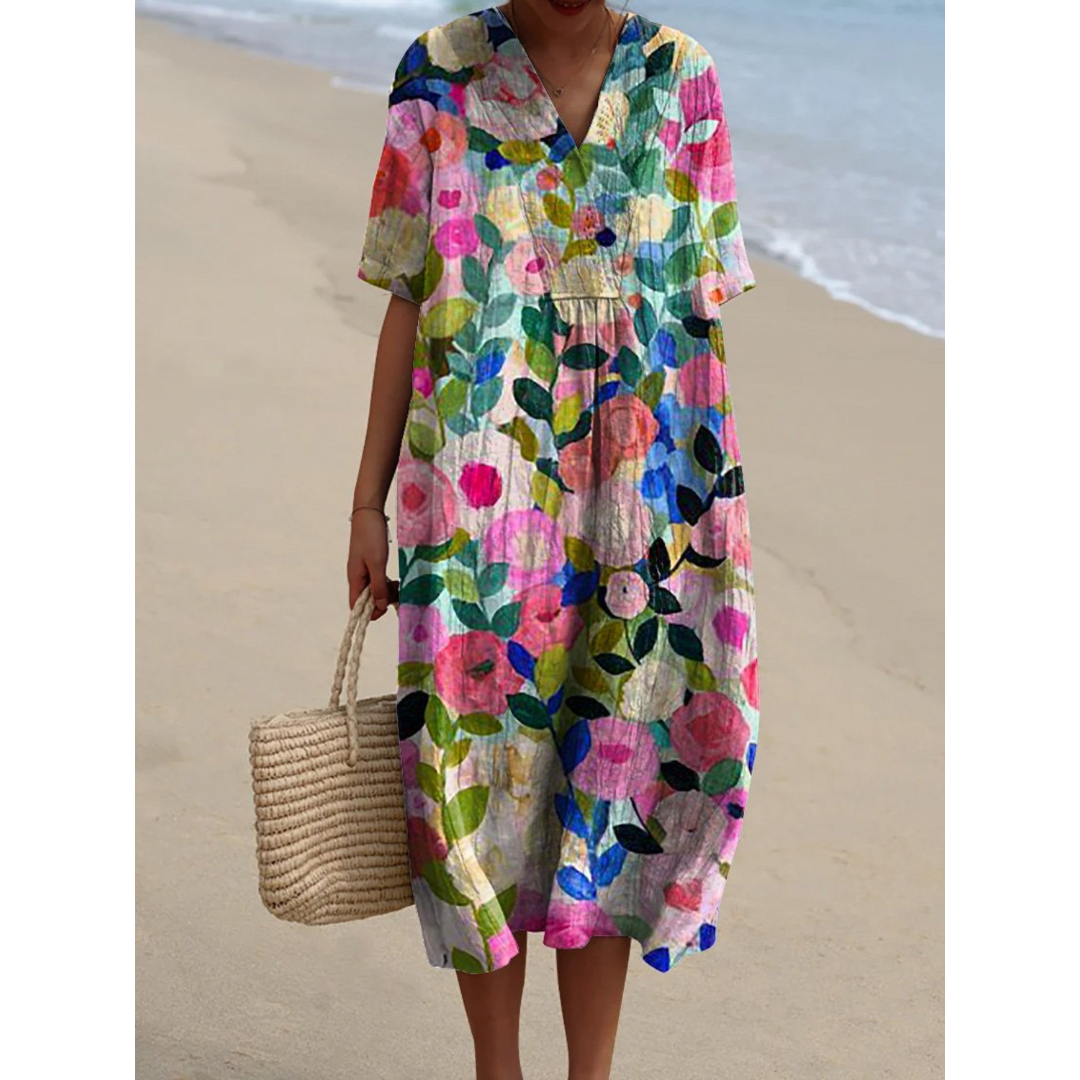 Bente - Vintage Flower Dress